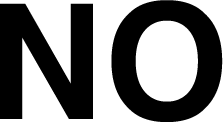 No